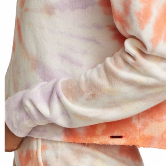 N.Philanthropy Harleen cropped tie-dye sweatshirt Size Medium NWT - Picture 8 of 17